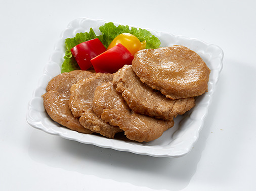Veg. Honey-glazed Chicken Patty